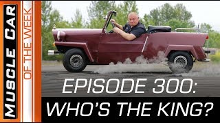 April Foolishness:  Who's The King?  Muscle Car Of The Week Video Episode 300