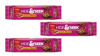 Parle HIDE AND SEEK chocolate chip cookies with added almonds