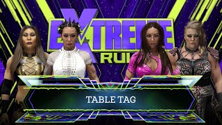 WWE 2K24 Universe Mode | Michin & Shotzi Vs Chelsea Green & Piper Niven | EXTREME RULES