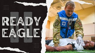 AIR FORCE medics respond to simulated explosion: Ready Eagle II