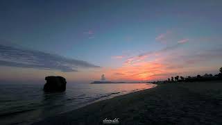 Tramonto torre di Carcangiolas in time lapse (Sardegna)