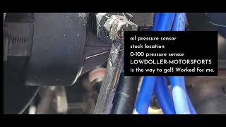 LOWDOLLER-MOTORSPORTS (0-100 Pressure Sensor) + 88MustangGT + Holley Terminator X - High Quality