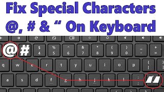 How To Fix Special Character On Keyboard Layout When @ Symbol Is Not Working Correctly