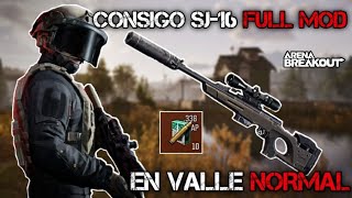 💥 Consigo un SJ16 FULL MOD en VALLE‼️|| Arena Breakout (Gameplay Español) JackkaTM