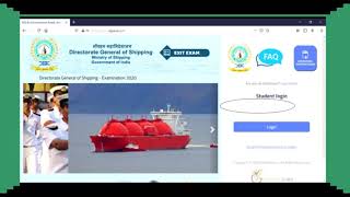 DG shipping exit exam step by step process#  STCW