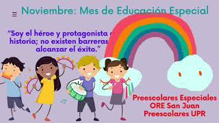 Noviembre 2020 Mes Educación Especial