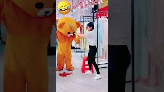 Funny Video l Funny Bear 🐻😂 P1696 #Shorts