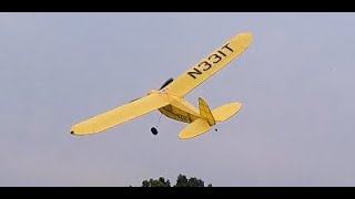 Rubber Powered Free Flight Hacker Piper Cub