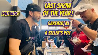 HE'S BACK AGAIN! | SELLING AT GARFIELD, NJ SPORTS CARD HOLIDAY SHOW | SELLER'S POINT OF VIEW | VLOG