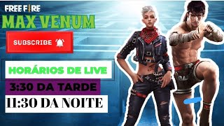 💥 MAX VENUM AO VIVO 💥 TO DE VOLTA 💥