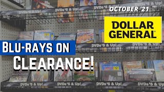 Blu-rays on Clearance at Dollar General! (October '21)