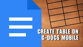 ⭐ FAST: How To Create Table On Android Phone In Google Docs | Solution