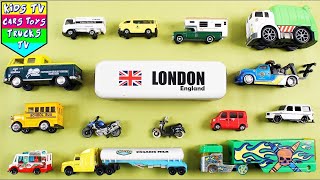 Learn Names & Sounds of City Street Vehicles for Kids