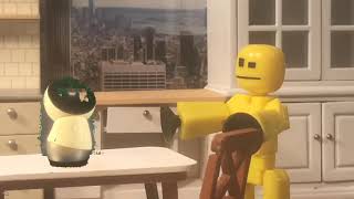 Hey Jibo!!! Stikbot stop motion short