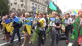 Хода Нескорених Хрещатиком в День Незалежності України 24.08.2016