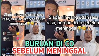 Ngakak! Penjual Kain Kafan Live Di Tiktok, Ada Model Pocong