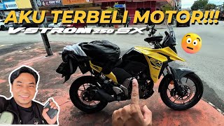 AKU BELI MOTOR BARU GANTI RS150 DENGAN VSTROM 250 SX