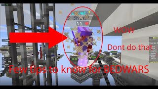 What to NOT do in Hypixel  bedwars tips and tricks  part 2