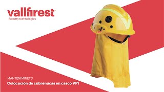 Instalación Cubrenucas en Casco vft1 - Vallfirest