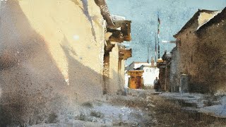 CHIEN CHUNG WEI  Watercolor painting  560