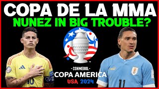 UGLY, DIRTY COPA AMERICA 2024! DARWIN NUNEZ IN TROUBLE?