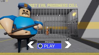 Playing with ITEMS! BARRY'S PRISON RUN! [UPGRADE] HARD MODE Roblox #obby