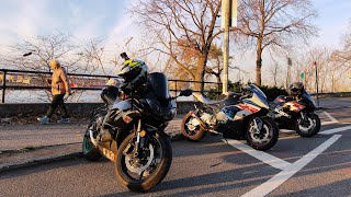 THANKSGIVING DAY RIDE ON MY BMW S1000RR | UPDATES + CRUISE TO ASTORIA PARK, QUEENS NY