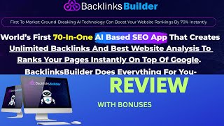 Backlinks Builder Review and Bonuses - How to create backlinks for your website