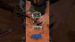 Rebuilding a 4150 carburetor in 1 Minute.  #carburettor #repair