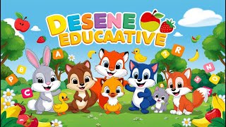 🧭 Aventuri Educative Animale Litere Fructe si Numere 🧭