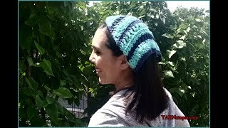 How to Crochet Tutorial: Boho Scarf Headband by YARNutopia