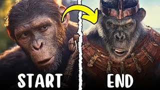 The FULL Story of "KINGDOM OF THE PLANET OF THE APES" in 6 Minutes