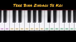 Tere Bina Zindagi Se Koi | Aandhi (1975) Piano Cover / Tutorial