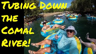 Tubing down the Comal River, New Braunfels! March 2023