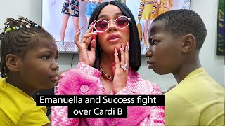 Emanuella and Success Fight Over Cardi B