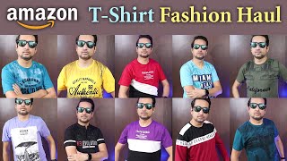 AFFORDABLE T SHIRTS FOR MEN 2021, T-SHIRT FASHION HAUL MEN, Amazon Men's T-shirt Shopping Haul India