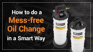 How to do a Mess-free Oil Change in a Smart Way?│EB0254, EB0281│EWKtool