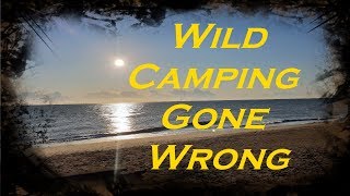 Wild Beach Camping (GONE WRONG)