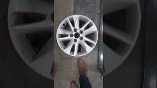 new toyota crysta machwheel paint at super wheel care