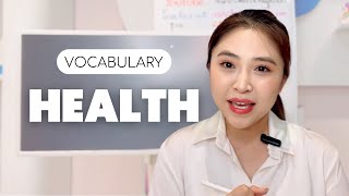 TỪ VỰNG VỀ CHỦ ĐỀ SỨC KHOẺ - HEALTH | Miss Lan