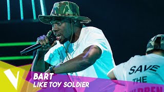 Eminem - 'Like Toy Soldier' ● Bart Kobain | Live 2 | The Voice Belgique Saison 11