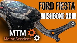 Ford Fiesta Wishbone Suspension Arm Replacement