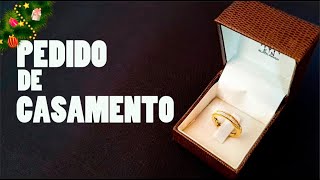 Pedido de casamento no Natal