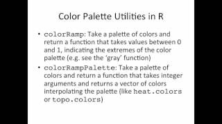 Exploratory Data Analysis - R Colors Part 2