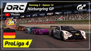 GT7 | ORC | ProLiga 4 | Rennen 2/7 | Saison 14 |  Gr 3  | BoP | Nürburgring GP - DE