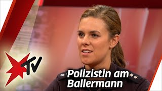 Sie arbeitet als deutsche Polizistin auf Mallorcas Partymeile | stern TV Talk