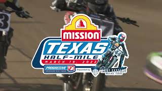 2022 Mission Texas Half-Mile Promo- Progressive American Flat Track