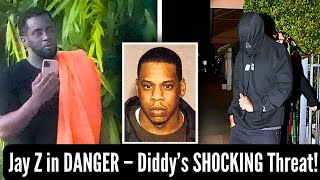 Diddy WARNS Jay Z to RUN After His Arrest – SHOCKING Threats EXPOSED!