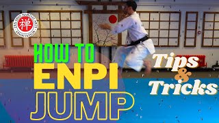 How to do the Enpi Jump - Shotokan Karate Kata Jump Training