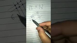 Japanese trick to solve multiplication #shorts